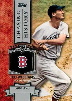 2013 Topps - Chasing History #CH-33 Ted Williams Front