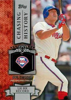 2013 Topps - Chasing History #CH-39 Jim Thome Front