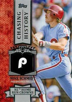 2013 Topps - Chasing History #CH-40 Mike Schmidt Front