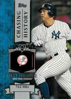 2013 Topps - Chasing History #CH-42 Alex Rodriguez Front