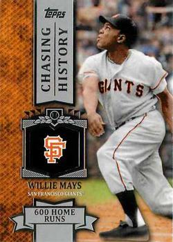 2013 Topps - Chasing History #CH-47 Willie Mays Front