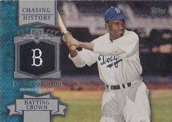 2013 Topps - Chasing History #CH-49 Jackie Robinson Front