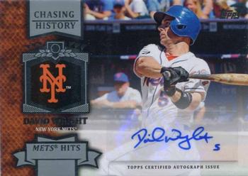 2013 Topps - Chasing History Autographs #CHA-DW David Wright Front