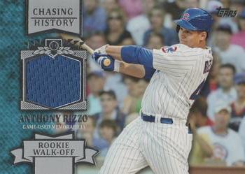 2013 Topps - Chasing History Relics #CHR-AR Anthony Rizzo Front