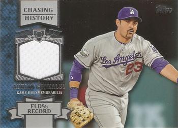 2013 Topps - Chasing History Relics #CHR-AGO Adrian Gonzalez Front