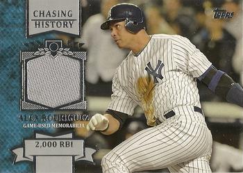 2013 Topps - Chasing History Relics #CHR-AR Alex Rodriguez Front