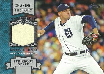 2013 Topps - Chasing History Relics #CHR-MS Max Scherzer Front