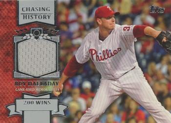 2013 Topps - Chasing History Relics #CHR-RHA Roy Halladay Front