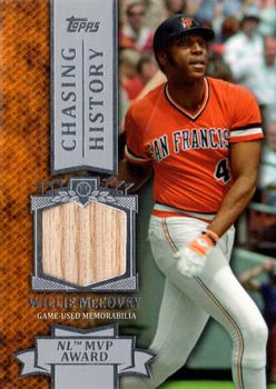 2013 Topps - Chasing History Relics #CHR-WM Willie McCovey Front