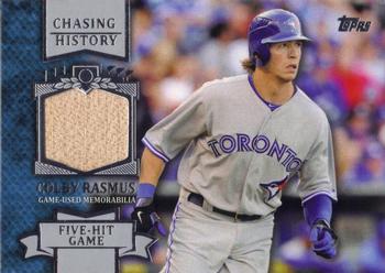 2013 Topps - Chasing History Relics #CHR-CR Colby Rasmus Front