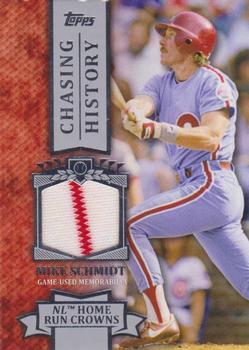 2013 Topps - Chasing History Relics #CHR-MS Mike Schmidt Front