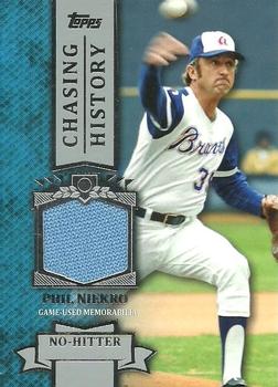 2013 Topps - Chasing History Relics #CHR-PN Phil Niekro Front