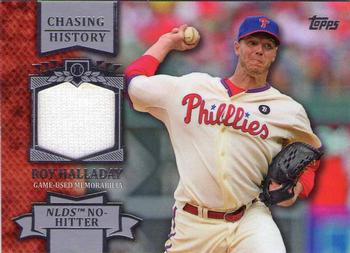 2013 Topps - Chasing History Relics #CHR-RHA Roy Halladay Front