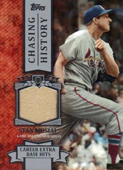 2013 Topps - Chasing History Relics #CHR-SM Stan Musial Front