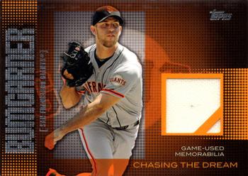 2013 Topps - Chasing the Dream Relics #CDR-MB Madison Bumgarner Front