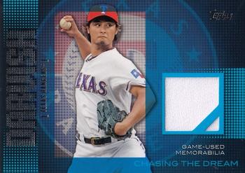 2013 Topps - Chasing the Dream Relics #CDR-YD Yu Darvish Front