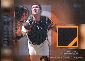 2013 Topps - Chasing the Dream Relics #CDR-BP Buster Posey Front