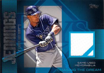 2013 Topps - Chasing the Dream Relics #CDR-DJ Desmond Jennings Front