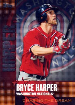2013 Topps - Chasing the Dream #CD-1 Bryce Harper Front