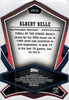 2013 Topps - Cut to the Chase #CTC-26 Albert Belle Back