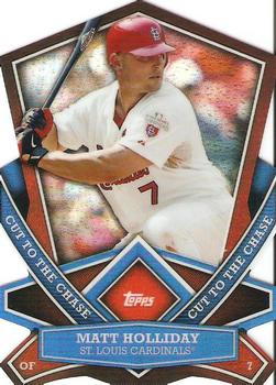2013 Topps - Cut to the Chase #CTC-31 Matt Holliday Front