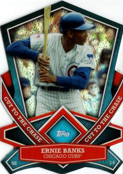 2013 Topps - Cut to the Chase #CTC-34 Ernie Banks Front