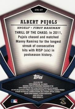 2013 Topps - Cut to the Chase #CTC-37 Albert Pujols Back