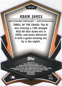 2013 Topps - Cut to the Chase #CTC-10 Adam Jones Back