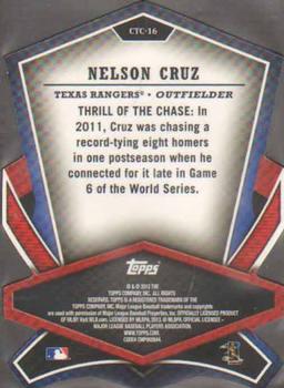 2013 Topps - Cut to the Chase #CTC-16 Nelson Cruz Back
