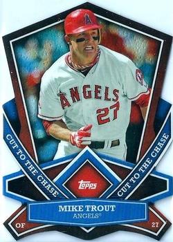 2013 Topps - Cut to the Chase #CTC-1 Mike Trout Front