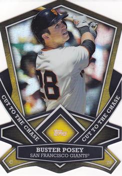 2013 Topps - Cut to the Chase #CTC-24 Buster Posey Front