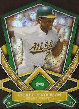2013 Topps - Cut to the Chase #CTC-30 Rickey Henderson Front