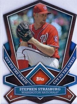 2013 Topps - Cut to the Chase #CTC-41 Stephen Strasburg Front