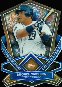 2013 Topps - Cut to the Chase #CTC-43 Miguel Cabrera Front