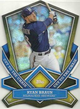 2013 Topps - Cut to the Chase #CTC-8 Ryan Braun Front