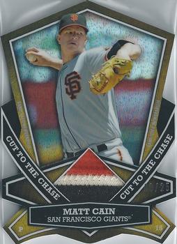 2013 Topps - Cut to the Chase Relics #CTCR-17 Matt Cain Front