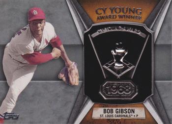 2013 Topps - Cy Young Award Winners Trophy #CY-BG Bob Gibson Front