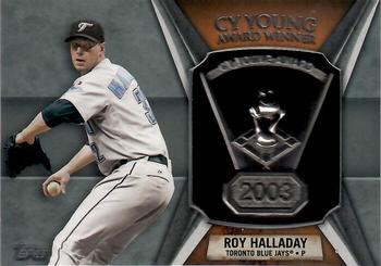 2013 Topps - Cy Young Award Winners Trophy #CY-RH1 Roy Halladay Front