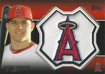 2013 Topps - Commemorative Patch #CP-3 Mike Trout Front