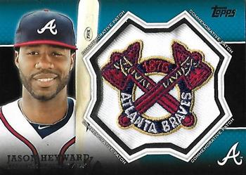 2013 Topps - Commemorative Patch #CP-8 Jason Heyward Front