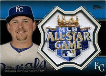 2013 Topps - Commemorative Patch #CP-16 Billy Butler Front