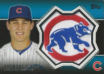 2013 Topps - Commemorative Patch #CP-21 Anthony Rizzo Front