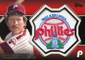2013 Topps - Commemorative Patch #CP-23 Mike Schmidt Front