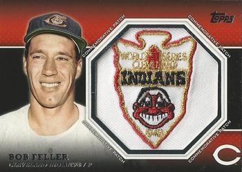 2013 Topps - Commemorative Patch #CP-29 Bob Feller Front