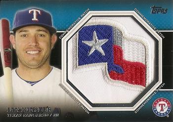 2013 Topps - Commemorative Patch #CP-37 Ian Kinsler Front