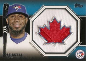 2013 Topps - Commemorative Patch #CP-38 Jose Reyes Front