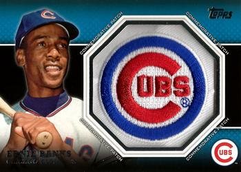 2013 Topps - Commemorative Patch #CP-40 Ernie Banks Front