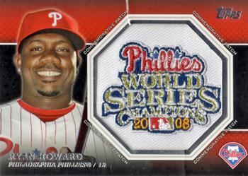 2013 Topps - Commemorative Patch #CP-46 Ryan Howard Front