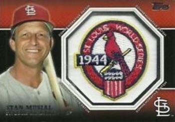 2013 Topps - Commemorative Patch #CP-50 Stan Musial Front