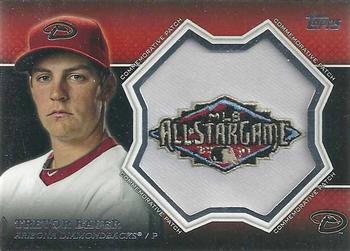 2013 Topps - Commemorative Patch #CP-7 Trevor Bauer Front